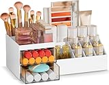 Multifunktionaler Make-up-Organizer mit Schubladen – einfache Aufbewahrung für Kosmetikpinsel und...