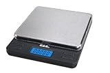 G & G LS 2000g / 0,1g Feinwaage Taschenwaage Digitalwaage Briefwaage Extra große Wägefläche, 2...