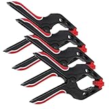 LOORGVEL 4 Stück Teiliges A Federzwingen Holzklammern Starke Kraft Langlebig Tragbar Vielseitig...