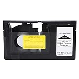 ASHATA VHS an VHSC-Kassettenadapter für CP6BKU, C-P6U, PV-P1, VCA115 & Konïg, Unterstützung...