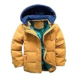 Generisch Kleinkind Kinder Baby Jungen Winter Warme Langarm Jacke Oberbekleidung Mäntel Abnehmbare...