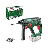 Bosch Akku-Bohrhammer UniversalHammer 18V (ohne Akku; 18 Volt System; mit Rundschaftadapter; zum...