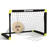 Schildkröt faltbares Fußballtor für Kinder – klappbares Mini-Tor 90×60×60 cm für drinnen &...