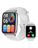 RUIMEN Smartwatch mit Telefonfunktion,Smartwatch für Damen Herren HD-Touch Screen Fitnessuhr mit...