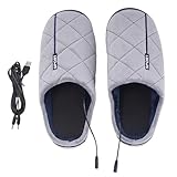 Electric Feet Warmers | Heated Slippers | Foot Warmer with USB Heating Pad | Quick Foot Heating for...