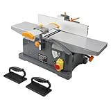 Hoteche Holzwerkzeuge Hobelmaschine Dickenhobelmaschine 1280W Kupfermotor 9000rpm maximale...