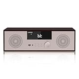 LONPOO Stereoanlage Kompaktanlage mit CD, 40W Hi-Fi Anlage Stereoanlage mit CD, Bluetooth,...