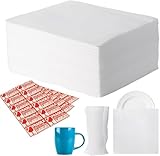 Cymax Verpackungsmaterial 100Stk Luftpolsterfolie Umzugskartons mit zerbrechlichen Aufklebern für...