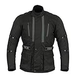 Texpeed Motorradjacke herren mit protektoren - Motorrad Biker Wasserdicht Jacke Mit Rüstung (EN...