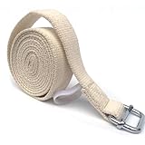 VCSZYAFX Yogagurt 3 Meter Yoga D-förmiger Ring Stretchgürtel, der Taillen- und...