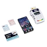 Theo Klein 7274 PoS Terminal und Kinder Handy Smartphone Mit Licht, Sound und kontaktloser...