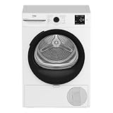 Beko BM3T38249W Wäschetrockner, 8 kg, Frontlader, Wärmepumpentrockner, allergikergeeignet, 15...