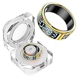 findtime Smart Ring mit Display Smartring Herren Damen Fitness Ring Tracker Fitnessring Smarter Ring...