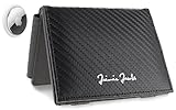 Jaimie Jacobs Flap Boy XL AirTag-Edition Magic Wallet mit Münzfach RFID-Schutz Geldbeutel mit Platz...