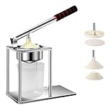 Manuelle Saftpresse – Zitruspresse manuell | Handpresse | stabile Metall-Limettenpresse | robuste...