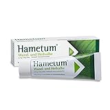 Hametum Wund- und Heilsalbe – Für leichte Hautverletzungen wie Schnitt- und Schürfwunden und zur...
