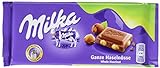 Milka Schokolade, Ganze Haselnuss, 1er Pack (1 x 100 g)