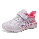 Jawixu Mädchen Turnschuhe Hallenschuhe Kinder Trainer Sportschuhe Kinderschuhe Sneaker Tennisschuhe...