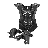 Dickly Kinder-Dirt-Bike-Ausrüstung, Motocross-Ausrüstung, Brustschutz, Motorrad-Schutzausrüstung...