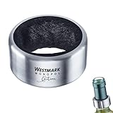 Westmark 2 Tropfringe inkl. 2 Ersatzeinsätze, Monopol Edition, Rostfreier Edelstahl/Silikon/Filz,...