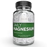 Magnesium Premium hochdosiert! 180 Magnesium Citrat Kapseln - 301,5 mg elementares Magnesium für...