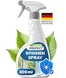 GEROBUG Anti Spinnenspray 500 ml - Spinnenabwehr Spray mit Langzeitwirkung - Mittel gegen Spinnen...