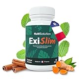 ExiSlim - Nachhaltiges Abnehmen, Stoffwechsel anregen, Enthält Perilla, Curcuma, Vegan,...