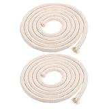 Cabilock 2 Stück Teiliges Baumwoll docht Geflochtener Ersatzdocht für Öllampen und...