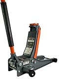 Kraftwelle 4T Rangierwagenheber extra Flach 75mm-500mm Wagenheber Jack 3000 kg KFZ Auto PKW...
