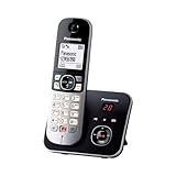 Panasonic KX-TG6861GB, Schnurlostelefos mit Anrufbeantworter, Anrufer-Identifikation, Blockierung...