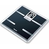 Beurer BG 40 digitale Körperanalysewaage aus Sicherheitsglas, Körperfettmessung und...