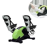 LISHEUK Pedaltrainer, Mini-Heimtrainer unter dem Schreibtisch, tragbares Indoor-Fitnessgerät, Arm-...
