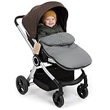 Fußsack Kinderwagen und Buggy für Winter 90x45 cm - Fusssack Winterfußsack warme Einlage...