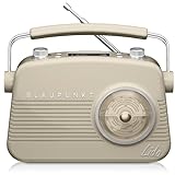 Blaupunkt Nostalgie Radio mit DAB+ Lido BL - Bluetooth 5.0 - Kopfhöreranschluss - DAB+...