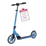 HUDORA Scooter Up 200 - Geräuscharmer Aluminium-Roller für bis zu 100kg - Höhenverstellbarer &...