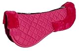 Rhinegold 0 Comfort Saddle Pad-Full-Raspberry Sattelauflage, Himbeere, Volle Größe