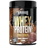 Warrior Whey Proteinpulver 500 g (bis zu 36 g Shake) – Muskelaufbau- und Erholungsgetränk – zum...