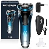 Rasierer Herren Elektrisch mit 270 Min. Akku [2026 New] Elektrischer Rasierapparat Nass- und...