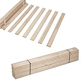 Helo Rolllattenrost Lattenrost Rollrost Holzlatten Bettrost Latten 11 Latten 80 x 200 cm (Basic A1)