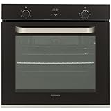 Telefunken Backofen Einbaugerät | Einbaubackofen ohne Kochfeld | Ofen autark mit 73 Liter Volumen |...