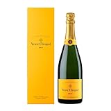 Veuve Clicquot Yellow Label Brut Champagner in Geschenkverpackung, 0,75L