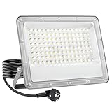 OUSIDE 150W LED Strahler Außen Flutlicht, 6500 K Kaltweiß, 15000 LM, IP66 Wasserdicht – Robustes...