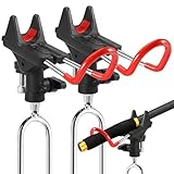 Rutenhalter 2 Stück Rutenhalter Angel Angelrutenhalter Edelstahl Angelrute Halter Ruten-Halter...