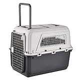 Transportbox für Haustiere, tragbar, rollender Kunststoff, Fluggesellschaftszulassung, kostenloser...