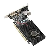 Dpofirs GT210-Grafikkarte, DDR3 1 GB 64-Bit-Gaming-Grafikkarte mit HDMI-DVI-VGA-Anschlüssen, PCIe...