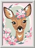 Ravensburger CreArt 28983 - Süßes REH - Malen nach Zahlen für Kinder ab 7 Jahre, Malset mit...