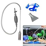 Mulmsauger Aquarium, Aquarium Reiniger, Aquarium Wasserwechsler,Aquarium Sauger, Sandwaschung,...