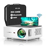 Beamer,【Autofokus/Trapezkorrektur】 1080P Full HD Heimkino Beamer 4K Video Unterstützt, YABER...