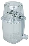 Buddy´s Bar - Eis-Zerkleinerer, hochwertiger Ice Crusher, transparent mit Edelstahl-Messern, robust...