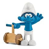 schleich 20834 Segway Schlumpf, für Kinder ab 3+ Jahren, The Smurfs - Pre School Smurfs Figurines